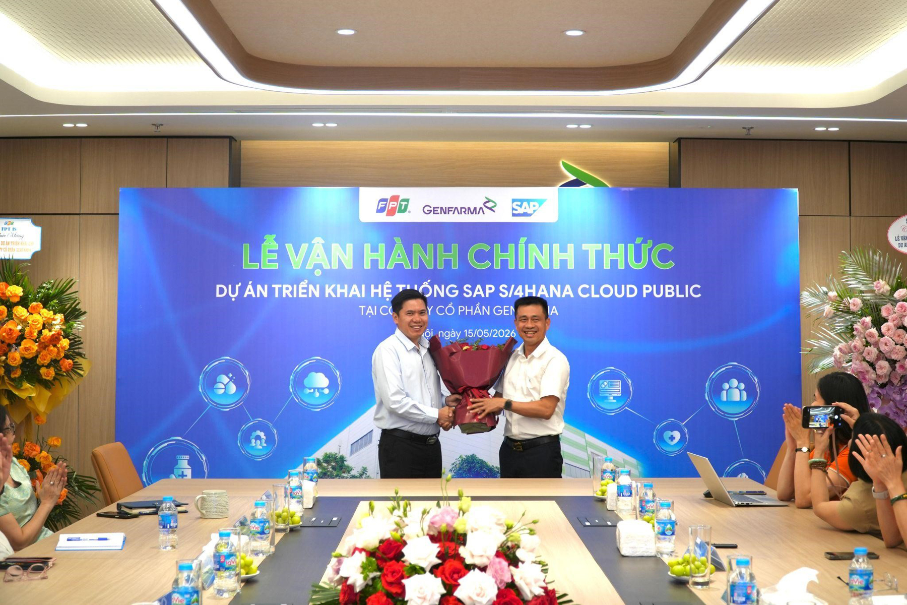 Genfarma cùng FPT đưa vào vận hành hệ thống SAP S/4HANA Public Cloud chỉ sau 2 tháng triển khai
