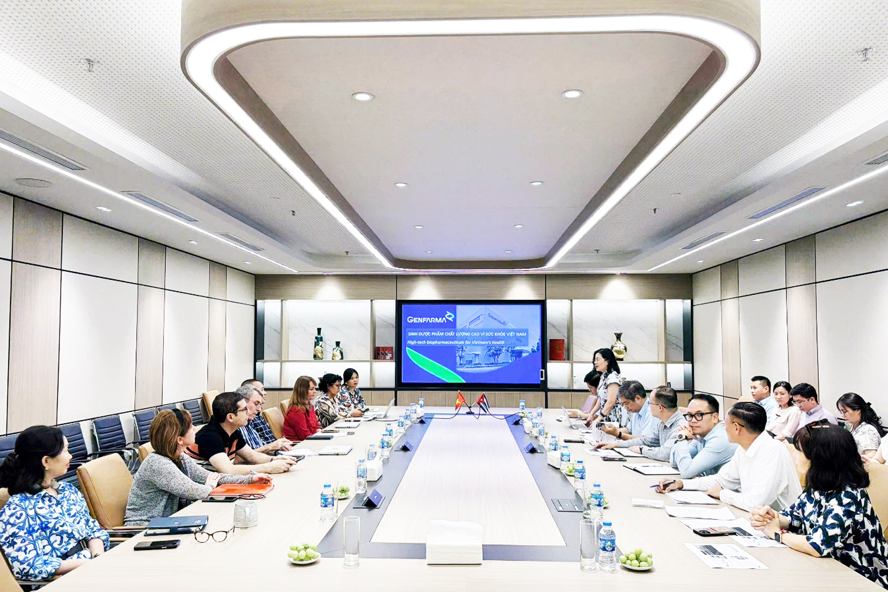 Genfarma and the Vietnam Academy of Science and Technology (VAST) Advance Collaboration Orientation in the Biopharmaceutical Sector